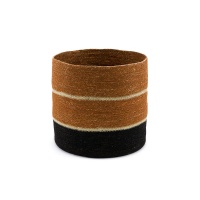 Корзина Плетеная 30 x 30 см Saski единый размер разноцветный LA REDOUTE INTERIEURS  фото, kupilegko.ru